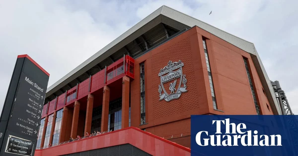 Fachada del estadio Anfield de Liverpool FC Fachada del estadio Anfield de Liverpool FC