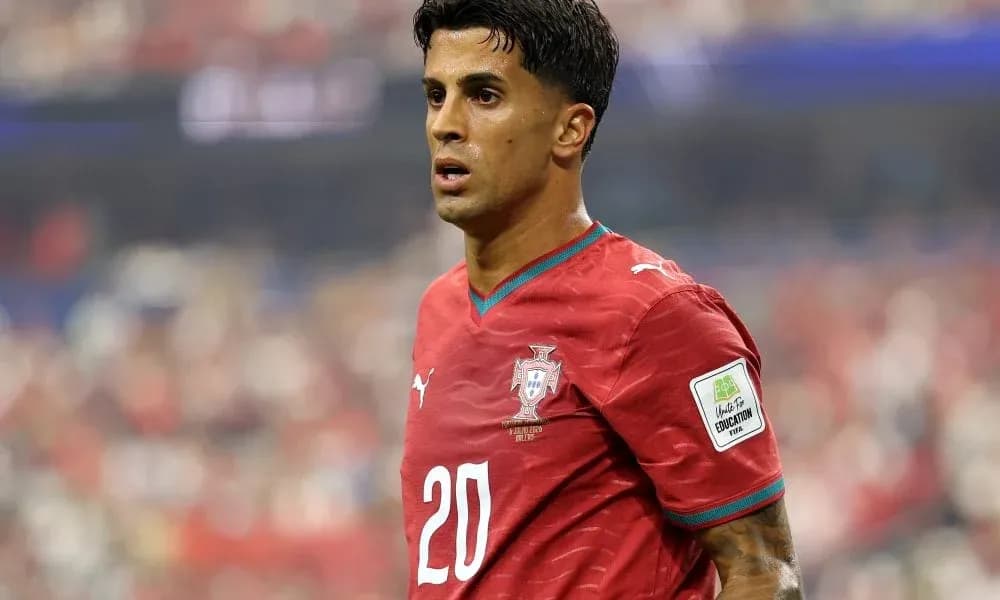 Jugador de Portugal en acción durante el partido Jugador de Portugal en acción durante el partido