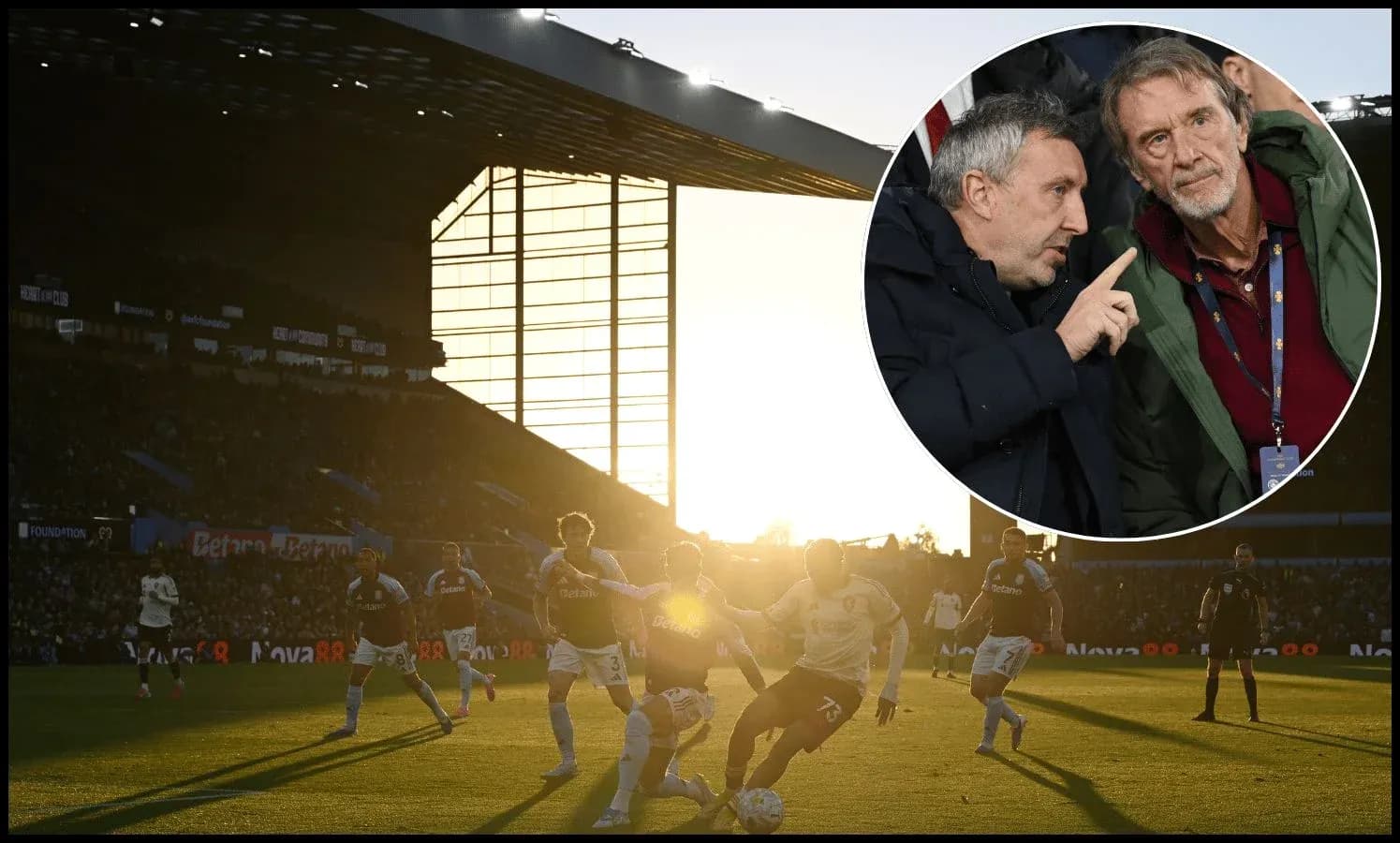 Jugadores compiten en un partido al atardecer Jugadores compiten en un partido al atardecer