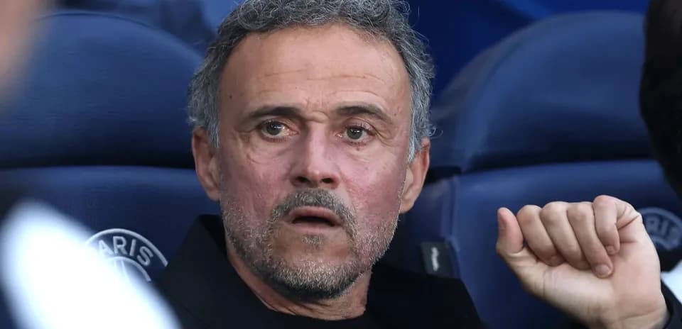 Entrenador observando el partido desde el banquillo Entrenador observando el partido desde el banquillo