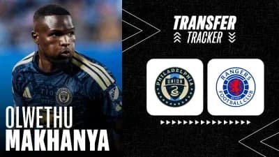 Olwethu Makhanya durante el seguimiento de transferencias Olwethu Makhanya durante el seguimiento de transferencias