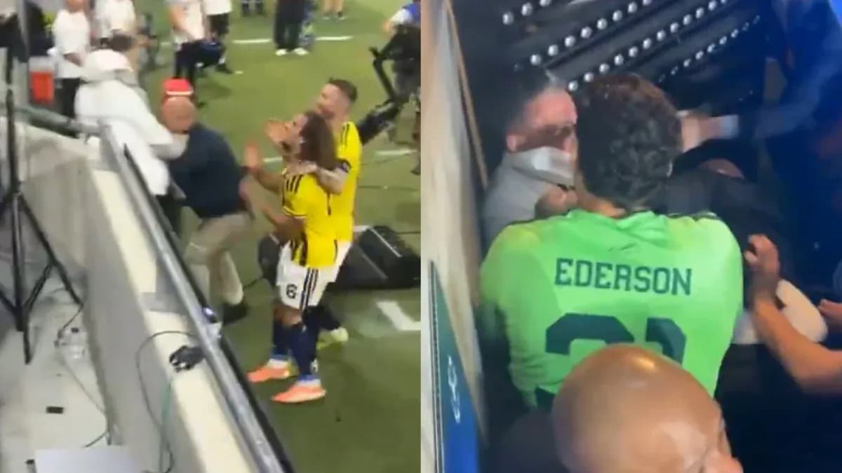 Jugadores y personal involucrados en pelea tras el partido Jugadores y personal involucrados en pelea tras el partido