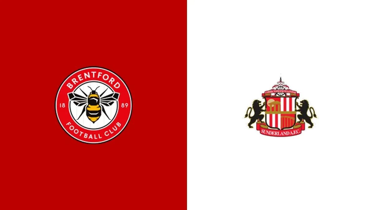 Logos de Brentford y Sunderland A.F.C. Logos de Brentford y Sunderland A.F.C.