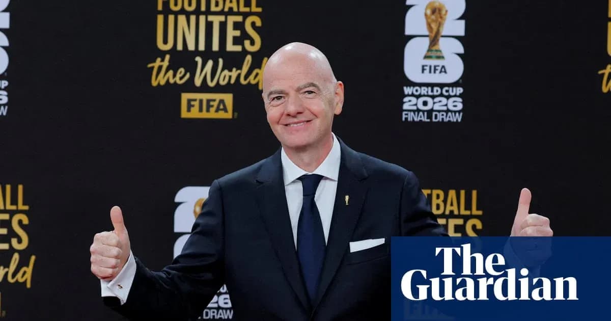 Gianni Infantino en el sorteo del Mundial 2026 Gianni Infantino en el sorteo del Mundial 2026