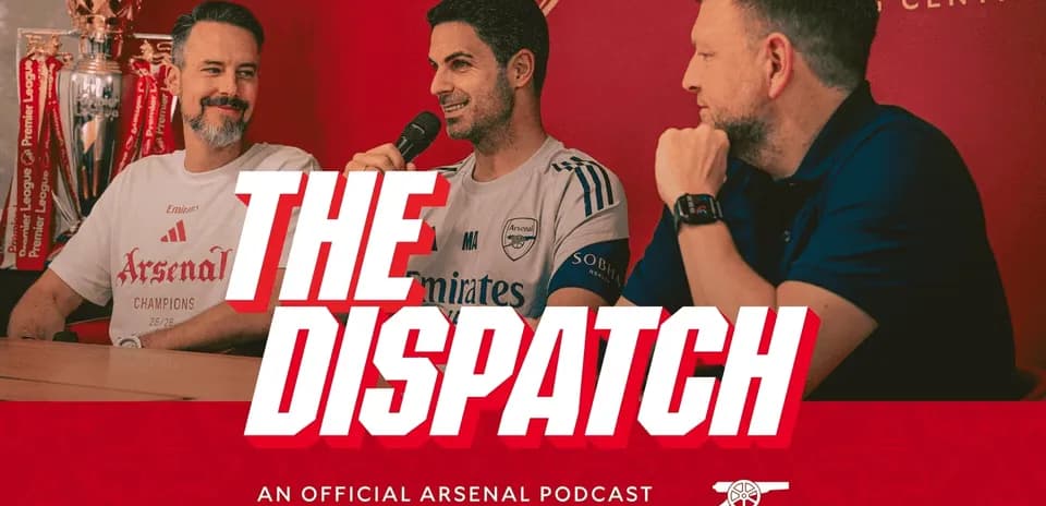 Presentadores en podcast oficial de Arsenal Presentadores en podcast oficial de Arsenal