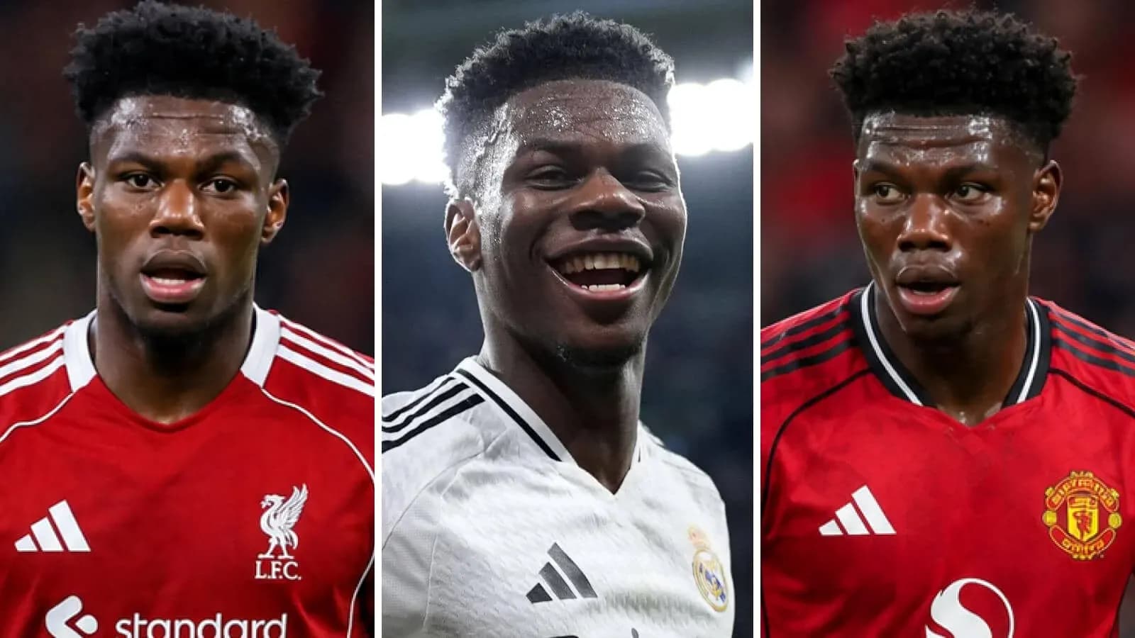 Jugador en diferentes camisetas de clubes de fútbol Jugador en diferentes camisetas de clubes de fútbol