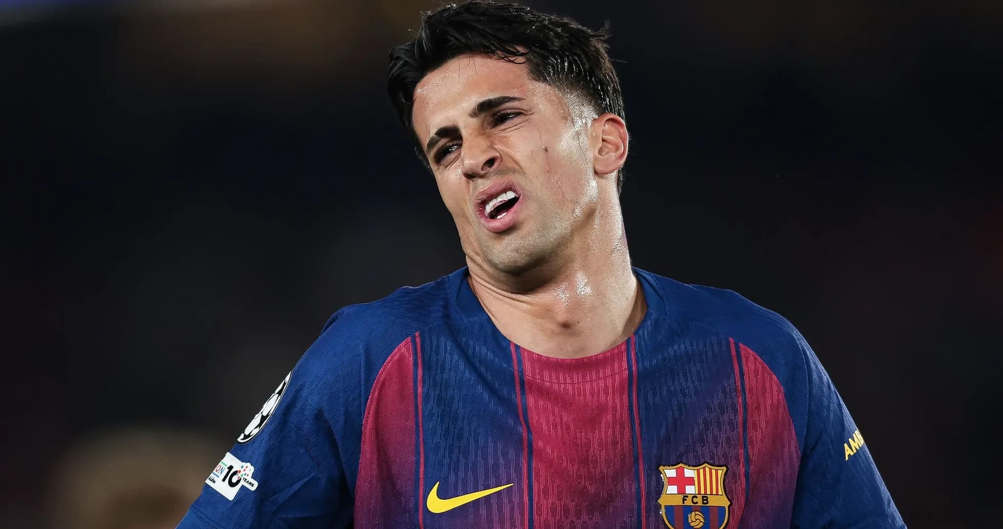 Jugador del FC Barcelona durante un partido Jugador del FC Barcelona durante un partido