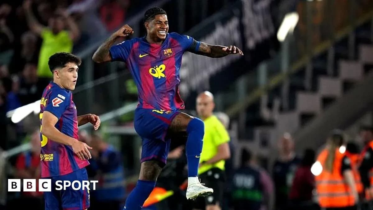 Jugador de Barcelona celebrando un gol en el partido Jugador de Barcelona celebrando un gol en el partido