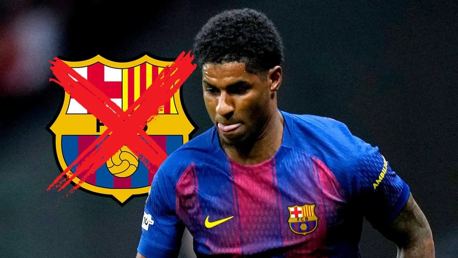 Jugador corriendo con camiseta del FC Barcelona Jugador corriendo con camiseta del FC Barcelona
