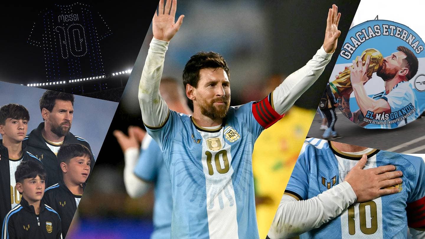 Lionel Messi se Despide de Argentina con un Adiós Emotivo y Poético Lionel Messi se Despide de Argentina con un Adiós Emotivo y Poético