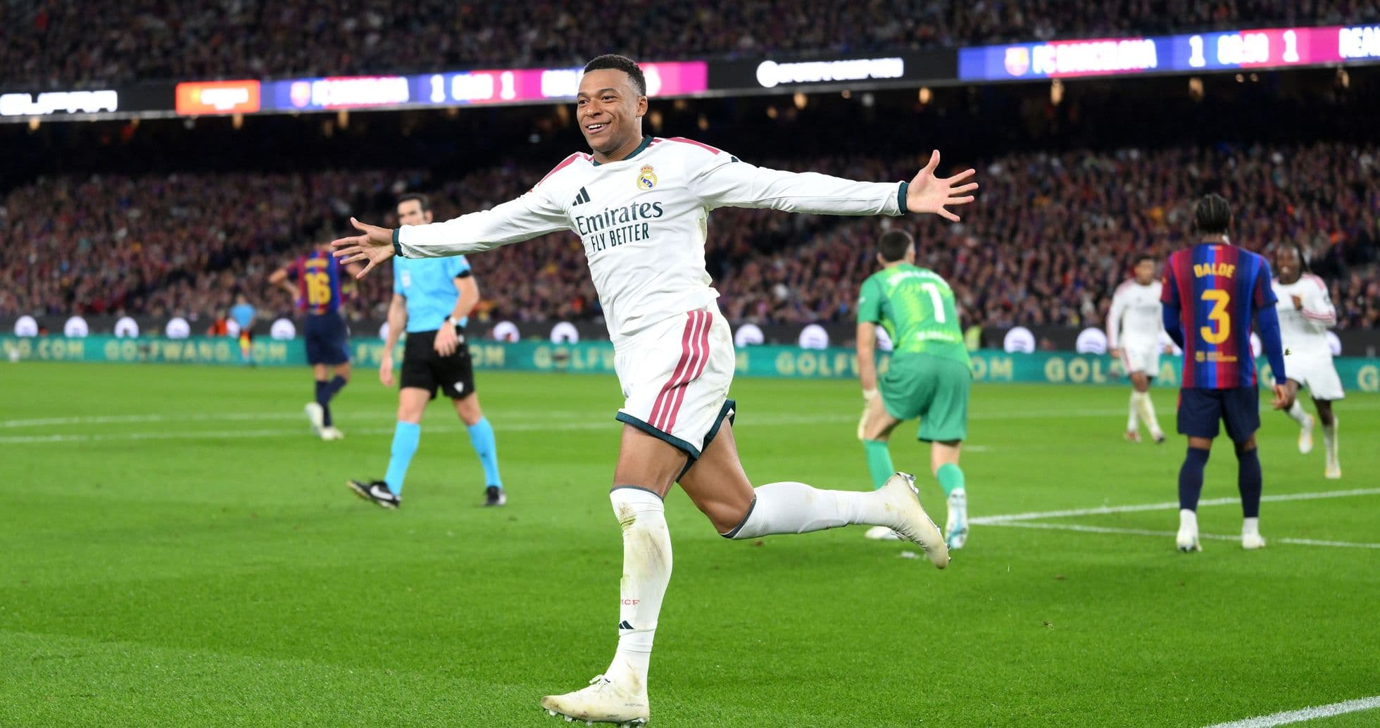 Mbappé alcanza los 100 goles con el Real Madrid y lidera la victoria ante el Barcelona Mbappé alcanza los 100 goles con el Real Madrid y lidera la victoria ante el Barcelona