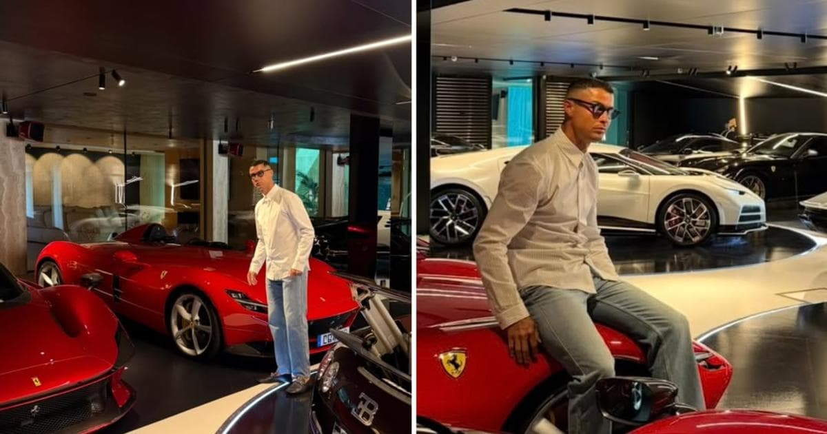 La impresionante colección de supercoches de Cristiano Ronaldo valorada en 21 millones de dólares La impresionante colección de supercoches de Cristiano Ronaldo valorada en 21 millones de dólares