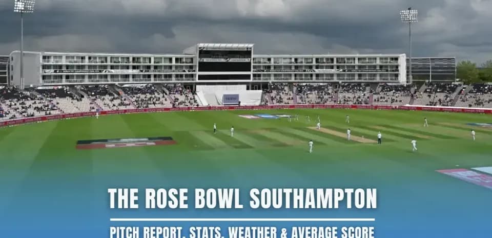 Informe de la Pista en The Rose Bowl Southampton para el ICC Women's T20 World Cup 2026 Informe de la Pista en The Rose Bowl Southampton para el ICC Women's T20 World Cup 2026