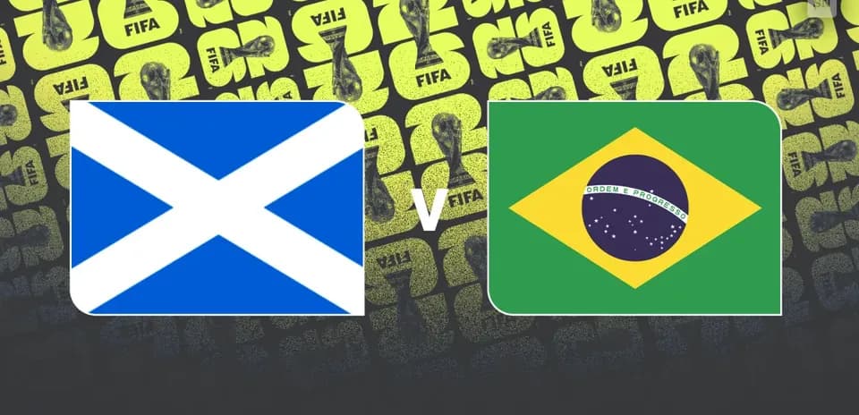Horario y transmisión del partido Escocia vs. Brasil en el Mundial 2026 Horario y transmisión del partido Escocia vs. Brasil en el Mundial 2026