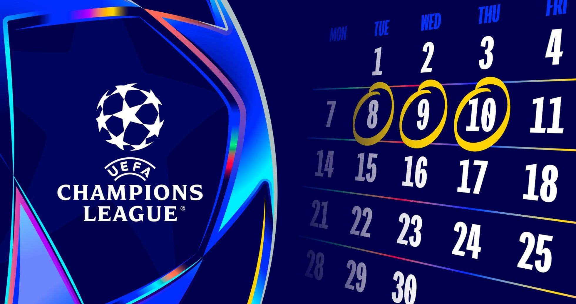 Calendario de la Fase de Grupos de la Champions League 2026/27 Calendario de la Fase de Grupos de la Champions League 2026/27