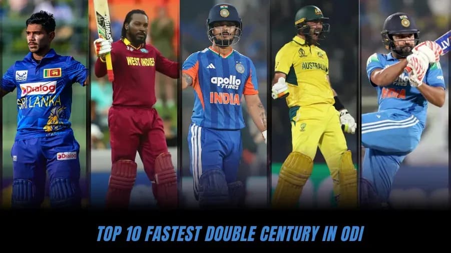 Los 10 dobles siglos más rápidos en ODI (Actualizado 2026) Los 10 dobles siglos más rápidos en ODI (Actualizado 2026)