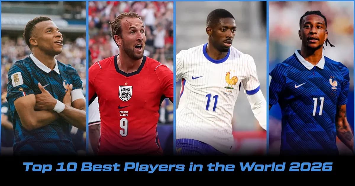Los 10 Mejores Futbolistas del Mundo en 2026 Los 10 Mejores Futbolistas del Mundo en 2026