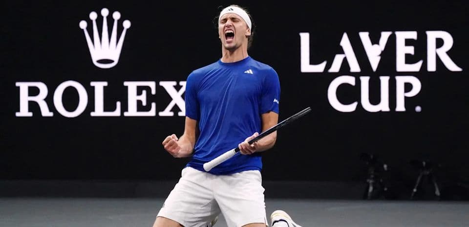 Alexander Zverev asegura la Laver Cup para el Equipo Europa tras vencer a Learner Tien Alexander Zverev asegura la Laver Cup para el Equipo Europa tras vencer a Learner Tien