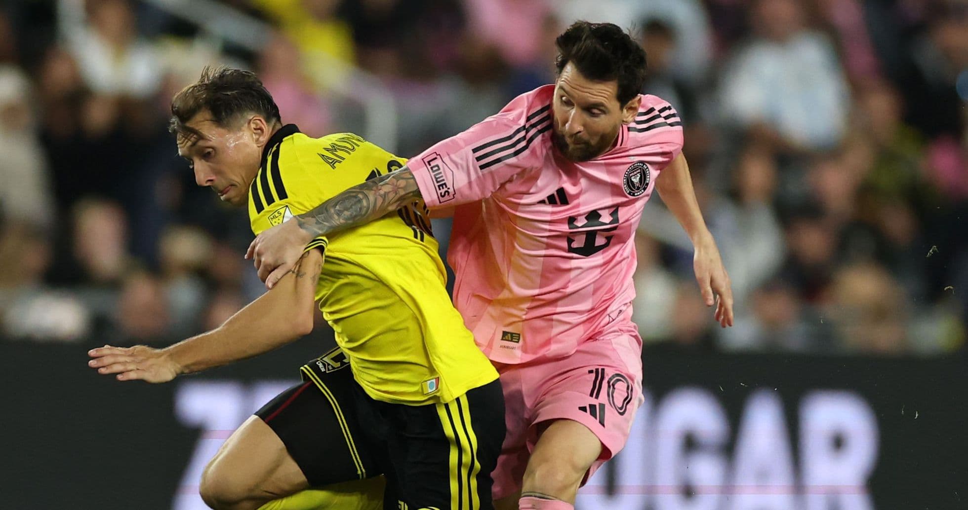 Valoraciones de jugadores de Inter Miami vs Columbus Crew: La magia de Lionel Messi no bastó ante la expulsión de Santiago Morales Valoraciones de jugadores de Inter Miami vs Columbus Crew: La magia de Lionel Messi no bastó ante la expulsión de Santiago Morales