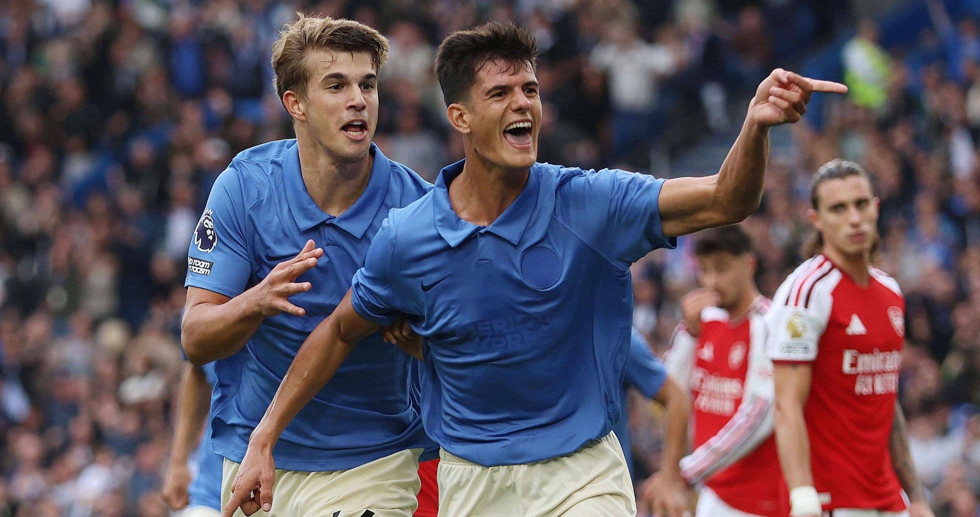 Chema Andrés no se cansa de ver su golazo debut con Brighton en la victoria 3-0 ante Arsenal Chema Andrés no se cansa de ver su golazo debut con Brighton en la victoria 3-0 ante Arsenal