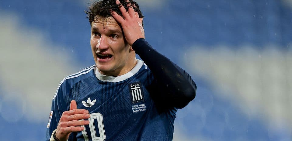 Nuevo contratiempo para Arsenal: Christos Tzolis se lesiona y desobedece la orden de cambio con Grecia Nuevo contratiempo para Arsenal: Christos Tzolis se lesiona y desobedece la orden de cambio con Grecia