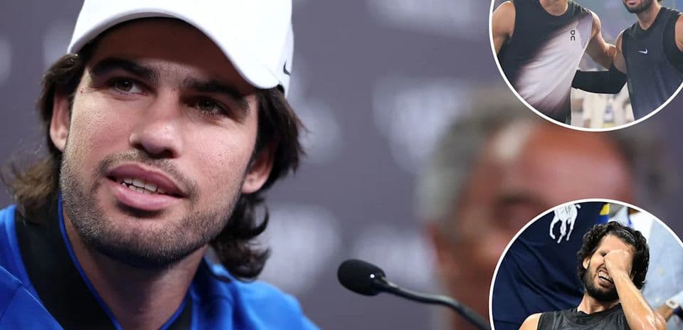 Carlos Alcaraz critica el final a las 3:30 a.m. en el US Open: 'Es demasiado' Carlos Alcaraz critica el final a las 3:30 a.m. en el US Open: 'Es demasiado'