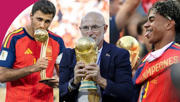Luis de la Fuente, Pau Cubarsi, Rodri y Lamine Yamal: La fórmula detrás del segundo título mundial de España Luis de la Fuente, Pau Cubarsi, Rodri y Lamine Yamal: La fórmula detrás del segundo título mundial de España
