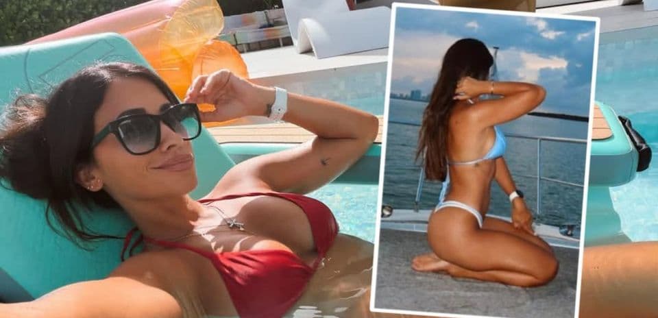 Antonela Roccuzzo deslumbra en bikini durante sus vacaciones en yate de lujo Antonela Roccuzzo deslumbra en bikini durante sus vacaciones en yate de lujo