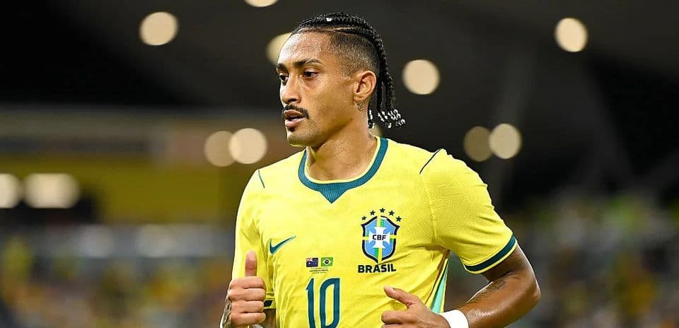 Raphinha como delantero y siete cambios: la alineación de Brasil ante Australia Raphinha como delantero y siete cambios: la alineación de Brasil ante Australia