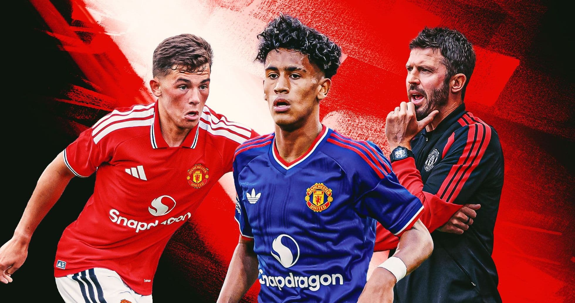 Cinco jóvenes promesas de la academia del Manchester United que pueden cubrir las carencias en la plantilla esta temporada Cinco jóvenes promesas de la academia del Manchester United que pueden cubrir las carencias en la plantilla esta temporada