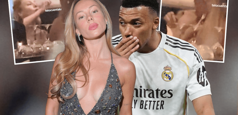 Kylian Mbappé besa apasionadamente a Ester Expósito tras empate del Real Madrid con Girona Kylian Mbappé besa apasionadamente a Ester Expósito tras empate del Real Madrid con Girona