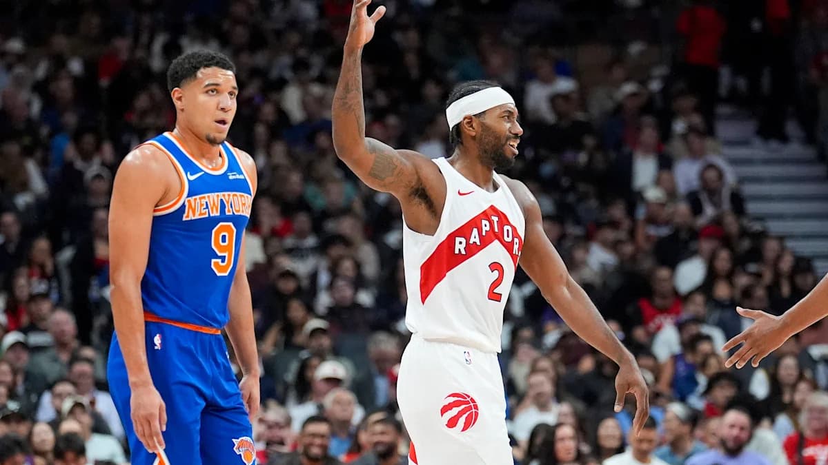 Kawhi Leonard anota 21 puntos en su debut de pretemporada con los Raptors tras polémica y traspaso desde los Clippers Kawhi Leonard anota 21 puntos en su debut de pretemporada con los Raptors tras polémica y traspaso desde los Clippers