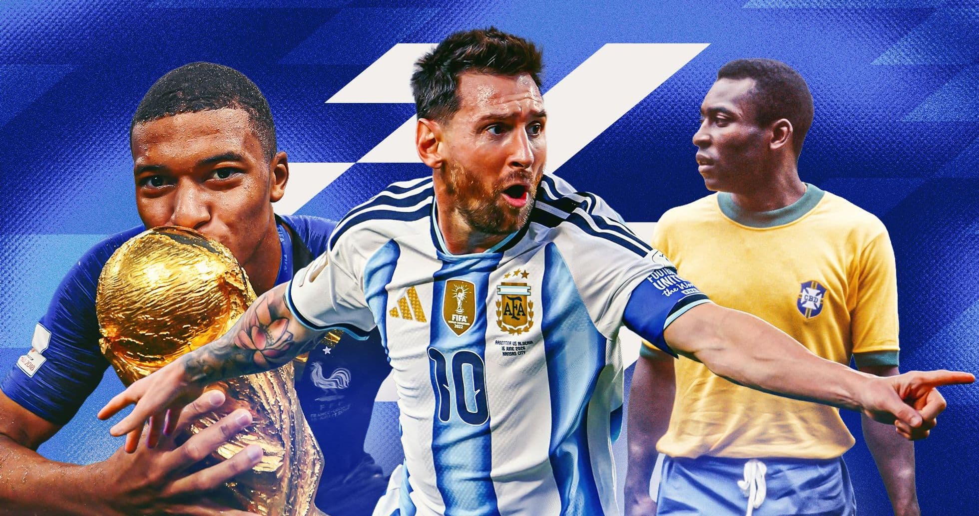 Los 10 mejores jugadores en la historia de la Copa del Mundo: Messi, Pelé, Mbappé y más Los 10 mejores jugadores en la historia de la Copa del Mundo: Messi, Pelé, Mbappé y más