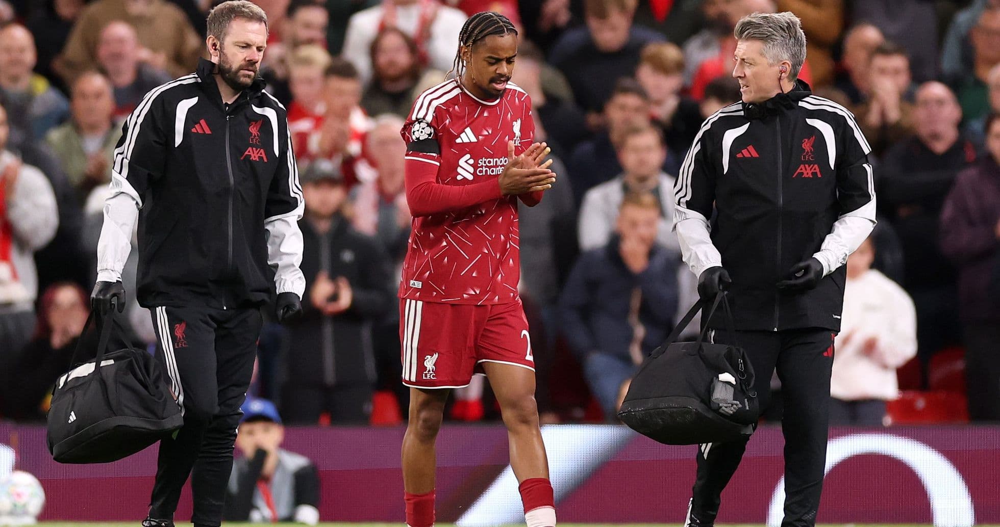 Actualización sobre la lesión de Bradley Barcola tras su debut en Anfield con Liverpool Actualización sobre la lesión de Bradley Barcola tras su debut en Anfield con Liverpool