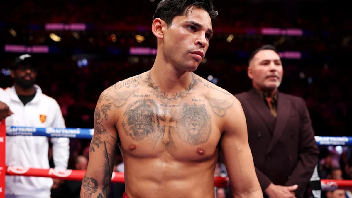 Oscar De La Hoya duda que Ryan Garcia se una a Dana White tras expirar su contrato Oscar De La Hoya duda que Ryan Garcia se una a Dana White tras expirar su contrato
