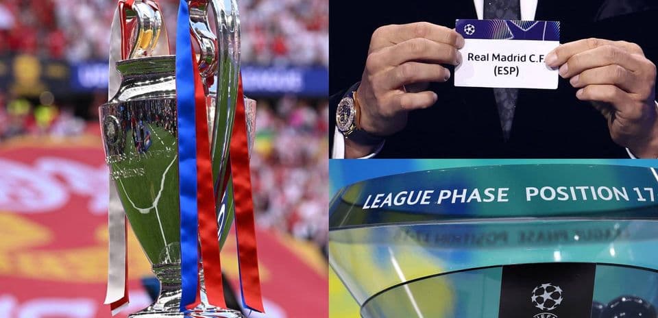 Sorteo de la fase de grupos de la Champions League 2026/27: horarios, bombos y dónde verlo en vivo Sorteo de la fase de grupos de la Champions League 2026/27: horarios, bombos y dónde verlo en vivo
