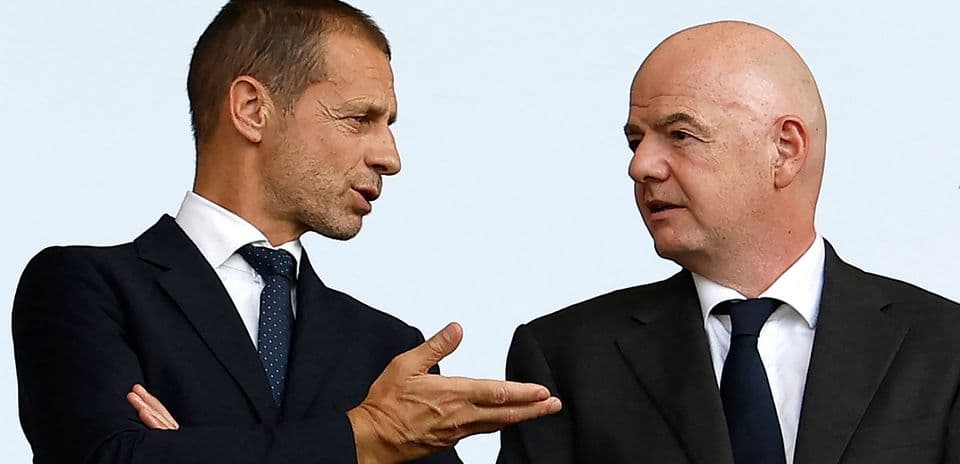 Aleksander Ceferin descarta candidatura a la presidencia de la FIFA y lanza advertencia a Gianni Infantino Aleksander Ceferin descarta candidatura a la presidencia de la FIFA y lanza advertencia a Gianni Infantino