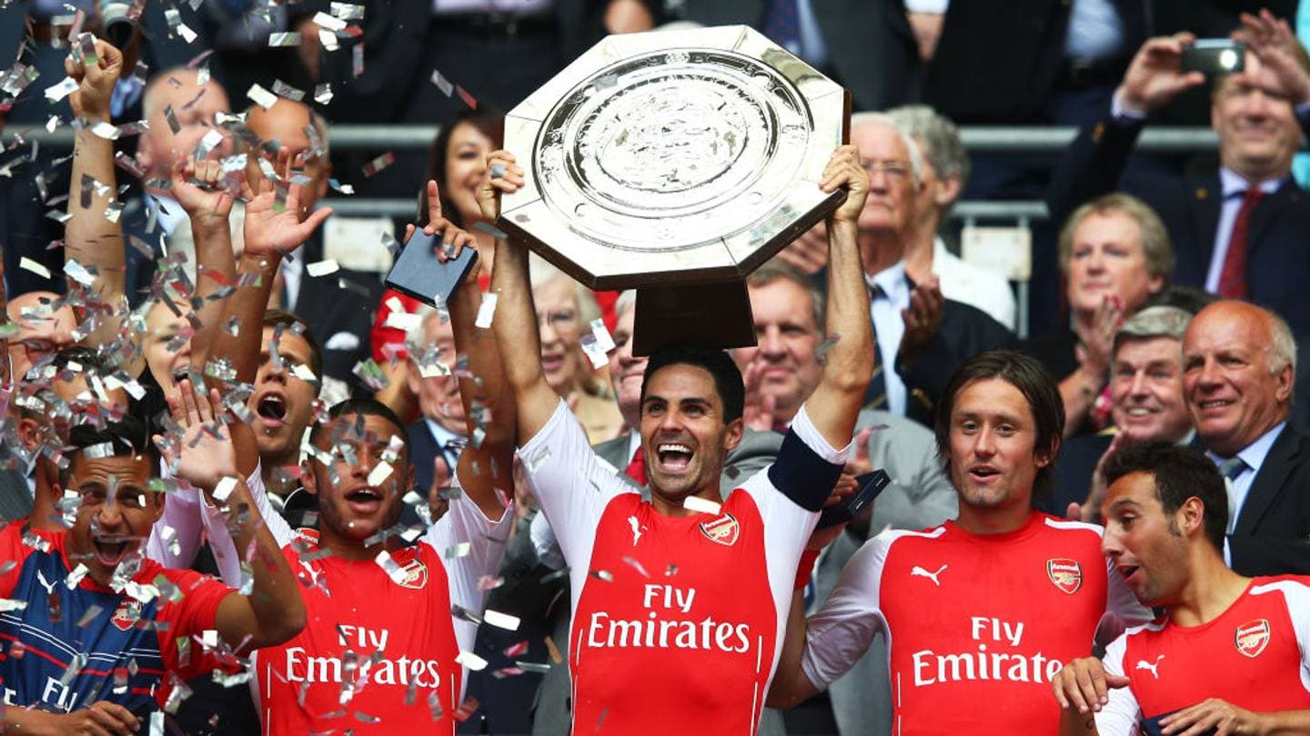 El desempeño del Arsenal en la Premier League tras cada victoria previa en la Community Shield El desempeño del Arsenal en la Premier League tras cada victoria previa en la Community Shield