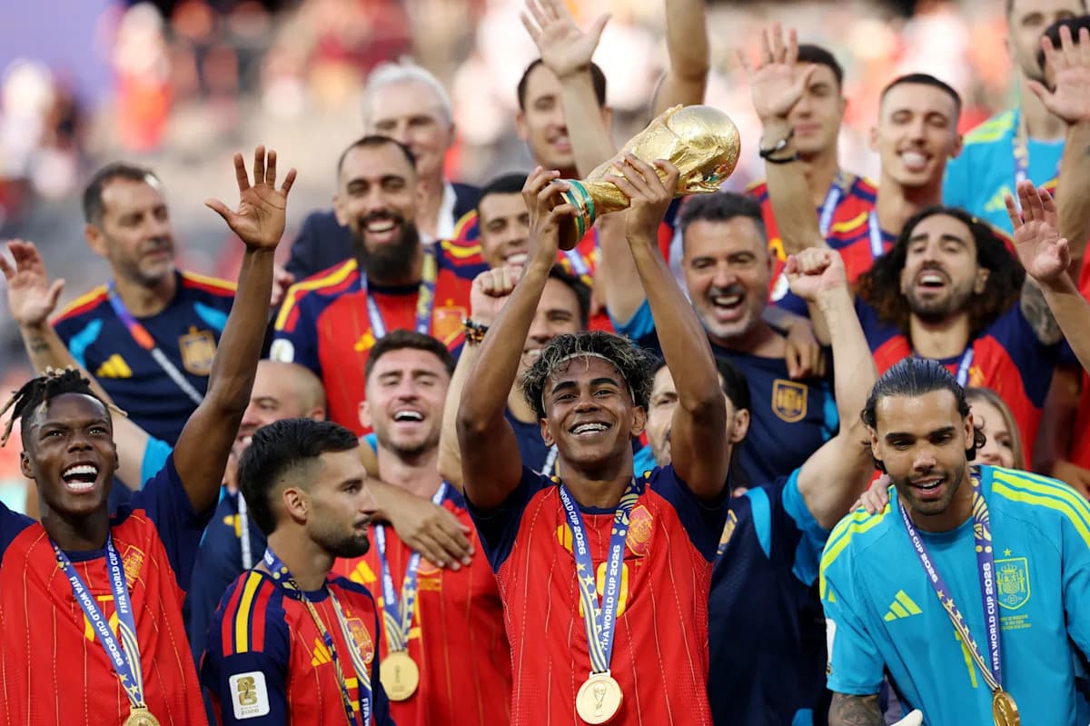 España corona su dominio mundial con el título de la Copa del Mundo España corona su dominio mundial con el título de la Copa del Mundo