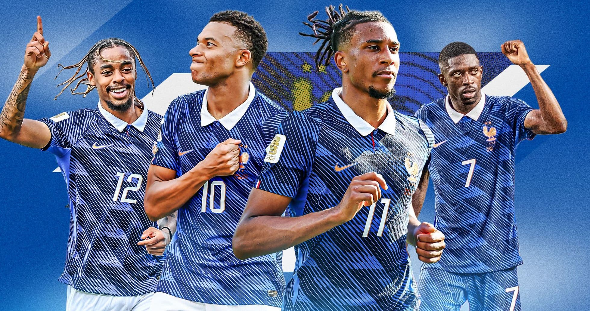 Las mejores líneas ofensivas en la historia de los Mundiales: ¿Dónde quedarán Mbappé, Olise, Dembélé y Barcola tras el Mundial 2026? Las mejores líneas ofensivas en la historia de los Mundiales: ¿Dónde quedarán Mbappé, Olise, Dembélé y Barcola tras el Mundial 2026?