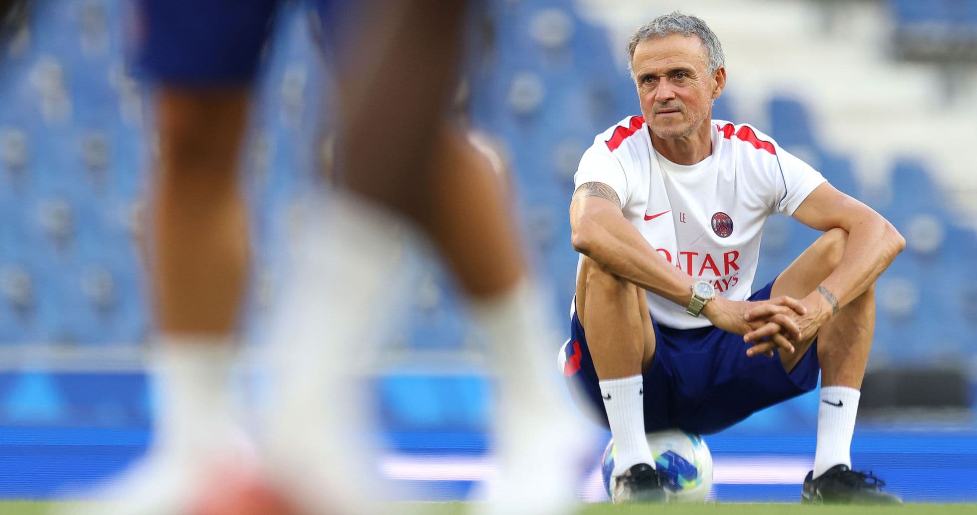 Luis Enrique reconoce la falta de preparación del PSG antes de la final de la Supercopa de la UEFA contra Aston Villa Luis Enrique reconoce la falta de preparación del PSG antes de la final de la Supercopa de la UEFA contra Aston Villa