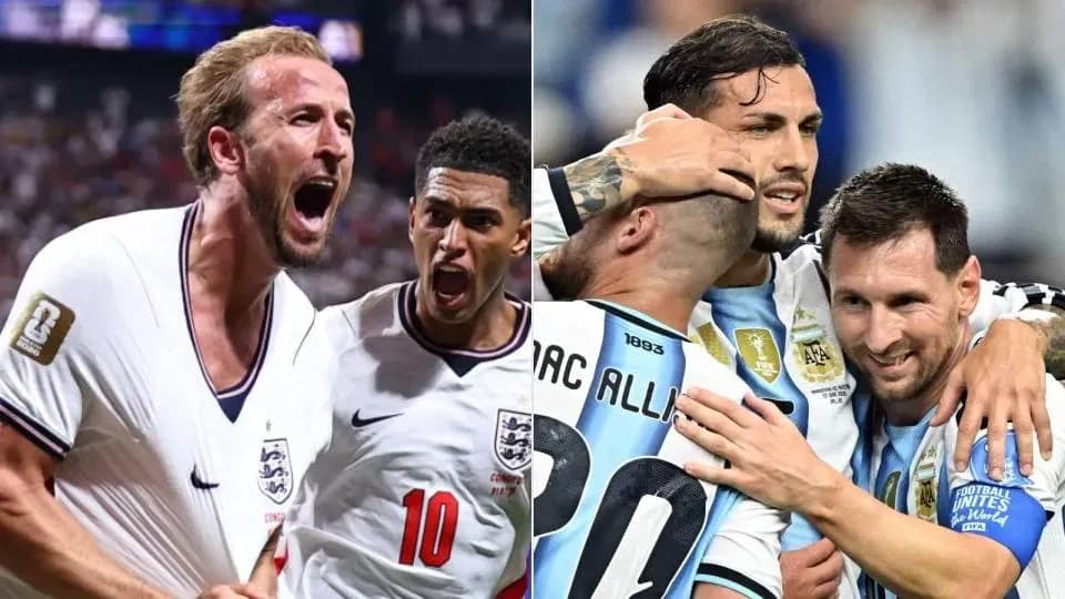 Renovada rivalidad entre Inglaterra y Argentina en la semifinal del Mundial 2026 Renovada rivalidad entre Inglaterra y Argentina en la semifinal del Mundial 2026