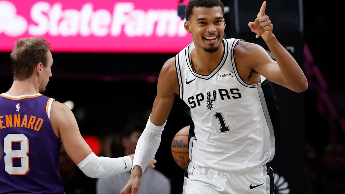 Spurs son los favoritos para ganar el título NBA, Victor Wembanyama domina encuesta entre directivos para la temporada 2026-27 Spurs son los favoritos para ganar el título NBA, Victor Wembanyama domina encuesta entre directivos para la temporada 2026-27